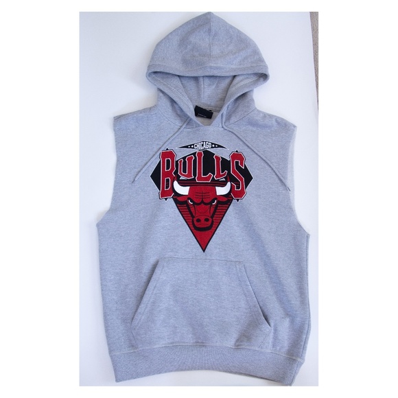 nba warm up sleeveless hoodie